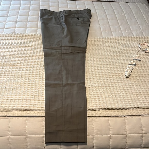 NWT all saints men’s brown checkered pants 33 - Picture 9 of 11